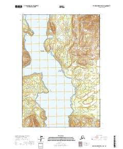 Mount Fairweather D-1 NE, AK — USGS 7.5-minute topo (2017)