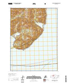 Blying Sound D-5 NE, AK — USGS 7.5-minute topo (2018)