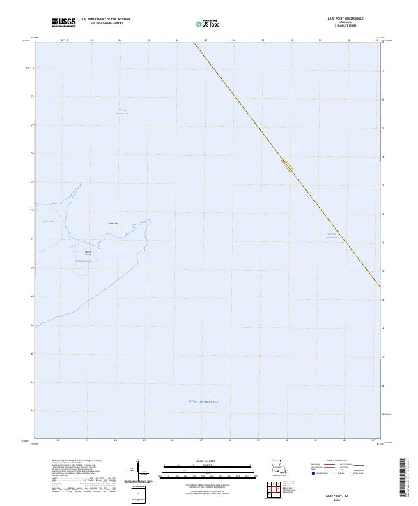 Lake Point, LA — USGS 7.5-minute topo (2025)