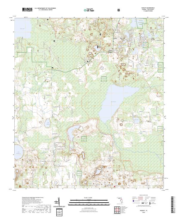 Paisley, FL — USGS 7.5-minute topo (2024)