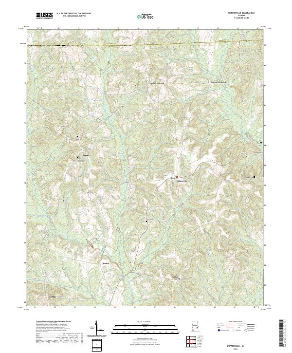 Skipperville, AL — USGS 7.5-minute topo (2024)