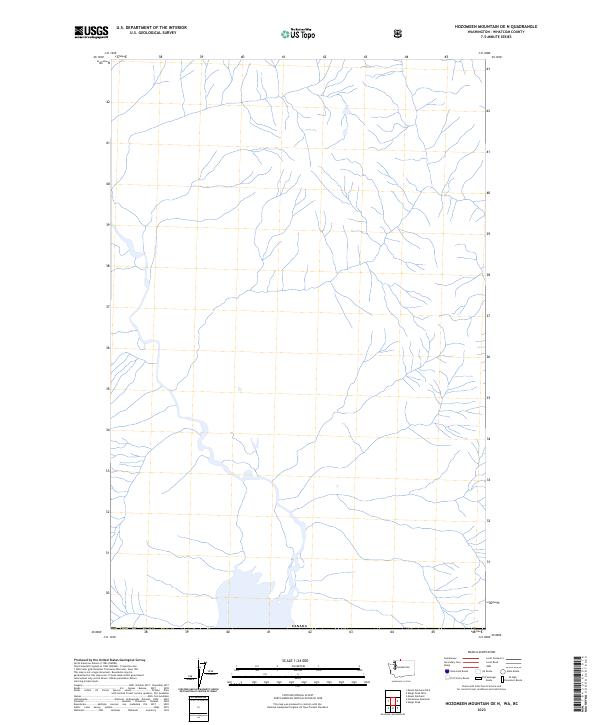 Hozomeen Mountain OE N, WA-BC — USGS 7.5-minute topo (2023)