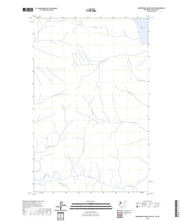 Independent Mountain OE N, WA-BC — USGS 7.5-minute topo (2023)