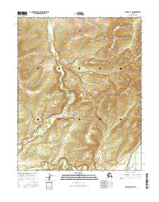 Hughes A-3 NW, AK — USGS 7.5-minute topo (2016)