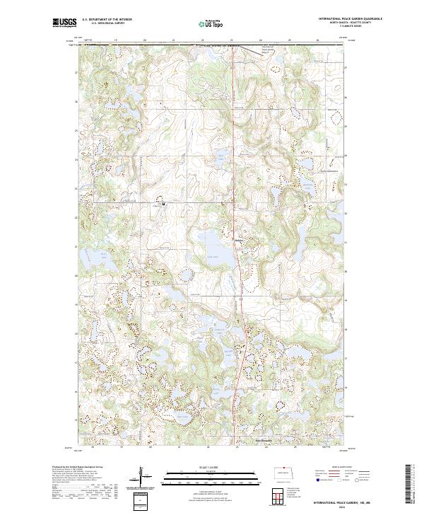 International Peace Garden, ND-MB — USGS 7.5-minute topo (2024)