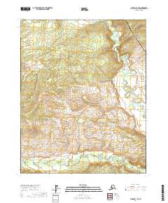 Tanana D-1 NE, AK — USGS 7.5-minute topo (2017)