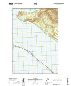 Mount Fairweather C-5 SW, AK — USGS 7.5-minute topo (2017)