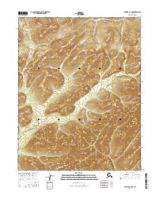 Hughes B-2 NW, AK — USGS 7.5-minute topo (2016)