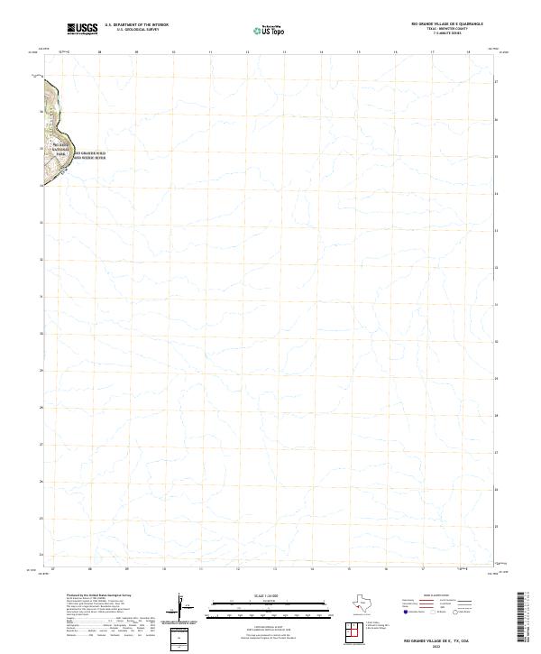 Rio Grande Village OE E, TX,COA, US — USGS 7.5-minute topo (2022)