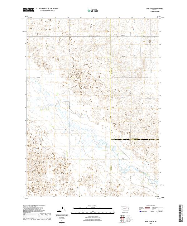 Park Church, NE — USGS 7.5-minute topo (2021)