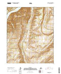 Tanana B-2 SW, AK — USGS 7.5-minute topo (2017)