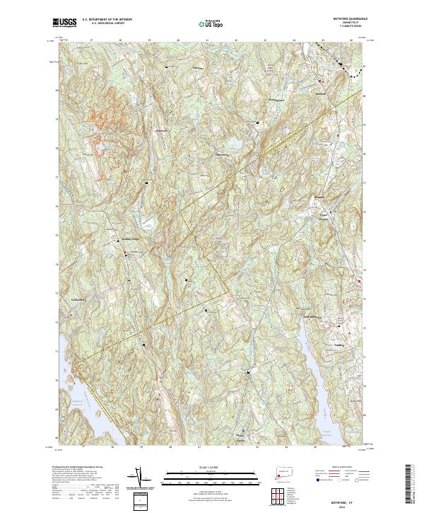 Botsford, CT — USGS 7.5-minute topo (2024)