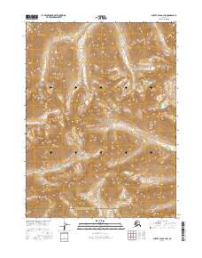 Survey Pass B-3 SW, AK — USGS 7.5-minute topo (2016)