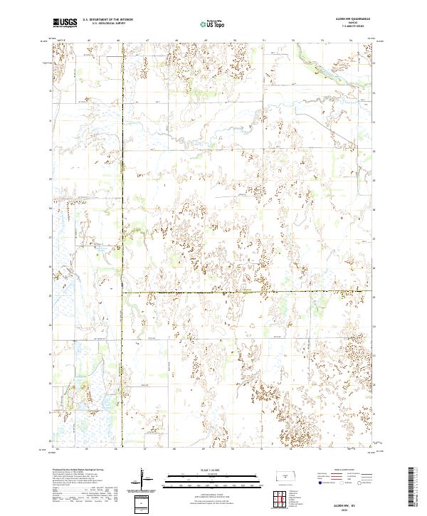 Alden NW, KS — USGS 7.5-minute topo (2022)