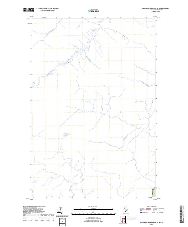 Hardwood Mountain OE W, ME-QC — USGS 7.5-minute topo (2024)
