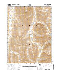 Survey Pass B-5 NE, AK — USGS 7.5-minute topo (2016)