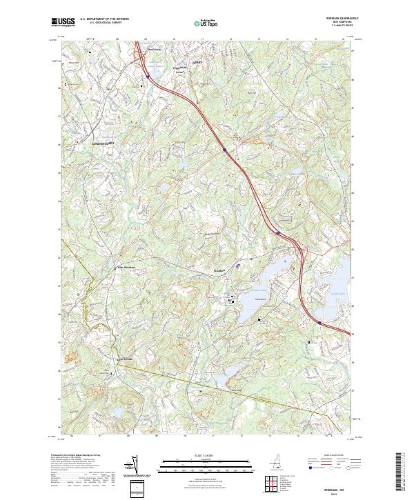 Windham, NH — USGS 7.5-minute topo (2024)