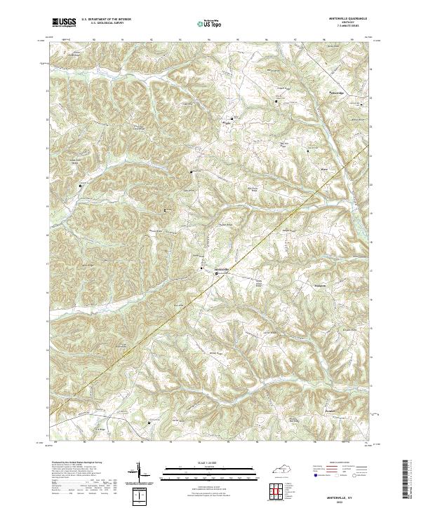 Mintonville, KY — USGS 7.5-minute topo (2022)
