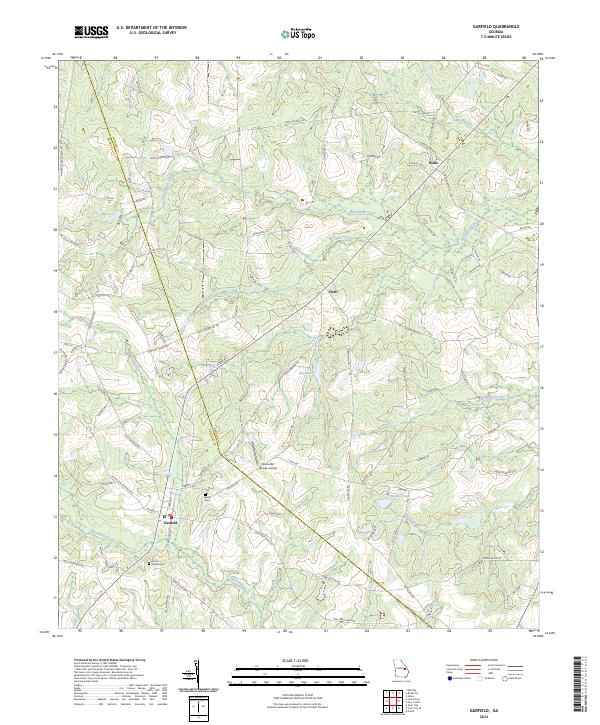 Garfield, GA — USGS 7.5-minute topo (2024)