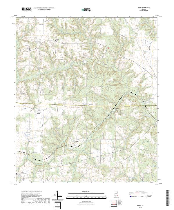 Sigma, AL — USGS 7.5-minute topo (2024)