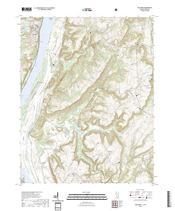 Golconda, IL-KY — USGS 7.5-minute topo (2024)