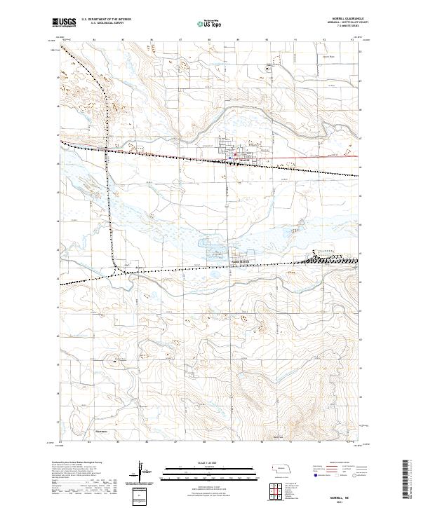 Morrill, NE — USGS 7.5-minute topo (2021)