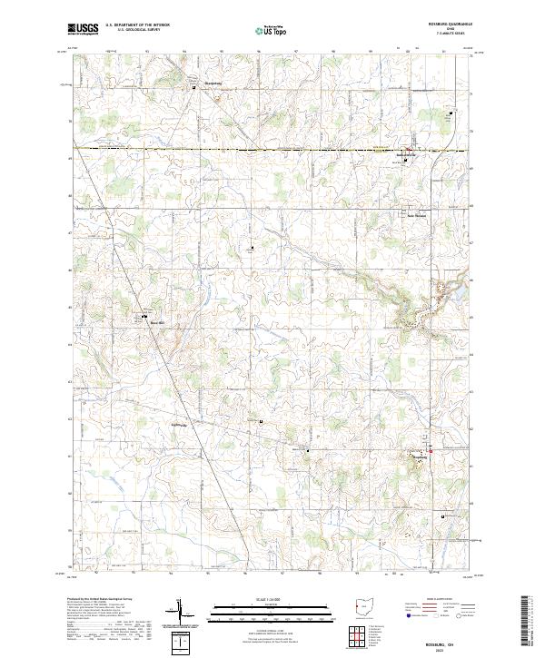 Rossburg, OH — USGS 7.5-minute topo (2023)