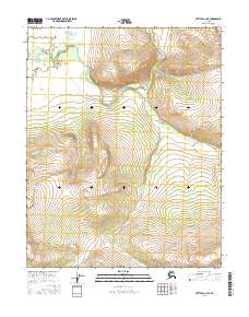 Bettles A-3 NE, AK — USGS 7.5-minute topo (2016)