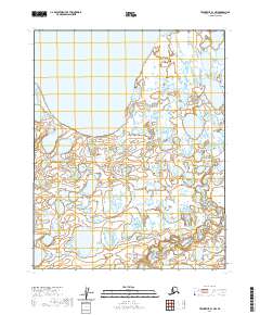 Teshekpuk B-1 NW, AK — USGS 7.5-minute topo (2020)