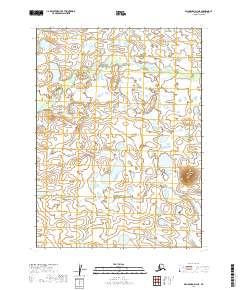 Dillingham D-4 NE, AK — USGS 7.5-minute topo (2019)