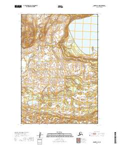 Naknek B-1 NE, AK — USGS 7.5-minute topo (2019)