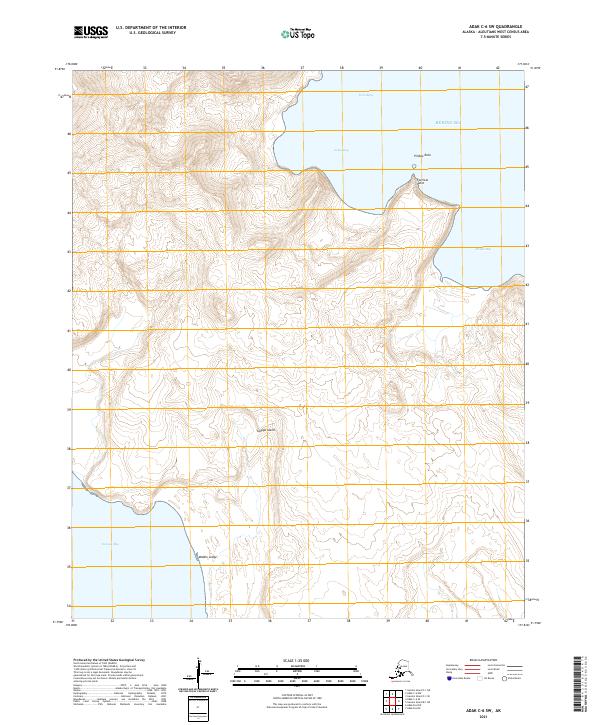 Adak C-6 SW, AK — USGS 7.5-minute topo (2021)