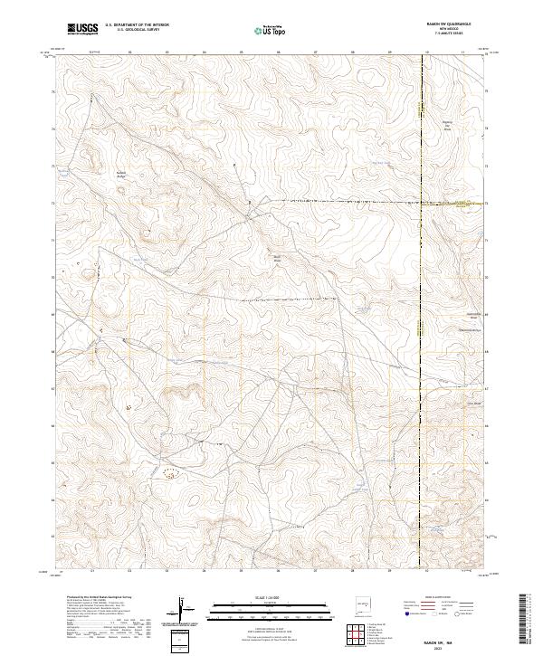 Ramon SW, NM — USGS 7.5-minute topo (2023)