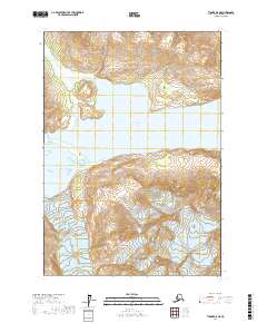 Tyonek A-8 NE, AK — USGS 7.5-minute topo (2017)
