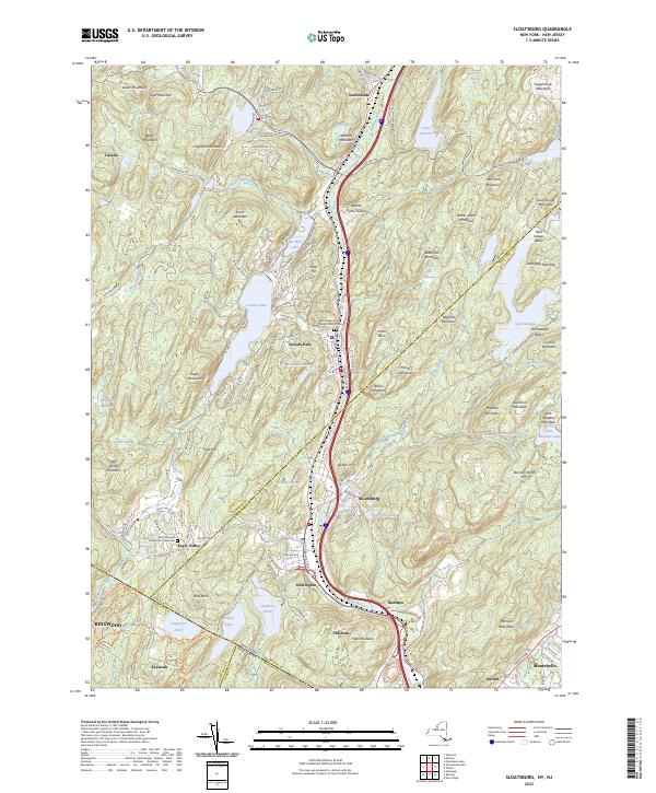 Sloatsburg, NY-NJ — USGS 7.5-minute topo (2023)