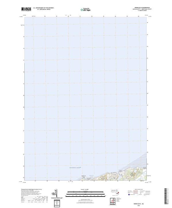 Dennis OE N, MA — USGS 7.5-minute topo (2024)