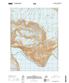 Bering Glacier A-2 NE, AK — USGS 7.5-minute topo (2017)