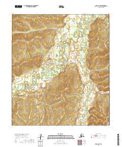 Ruby A-5 NE, AK — USGS 7.5-minute topo (2019)