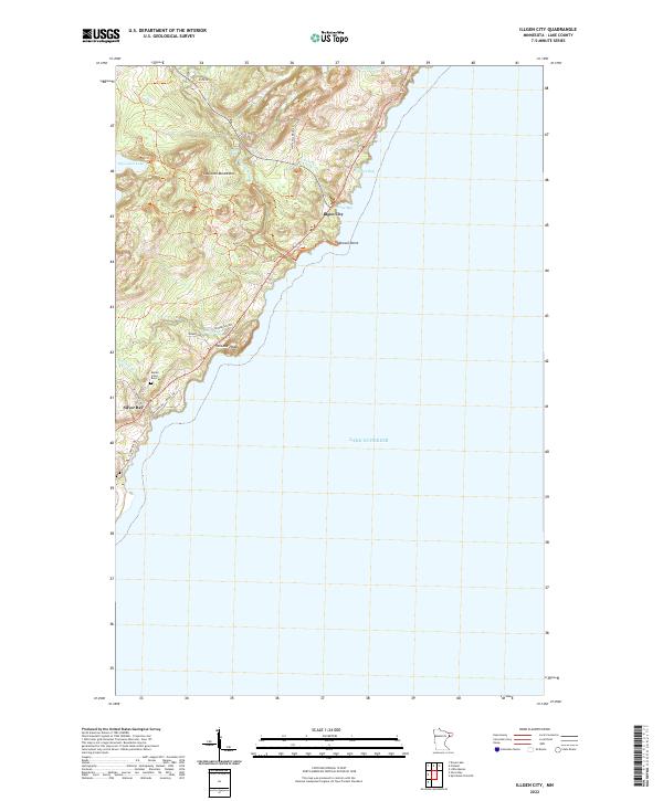Illgen City, MN — USGS 7.5-minute topo (2022)