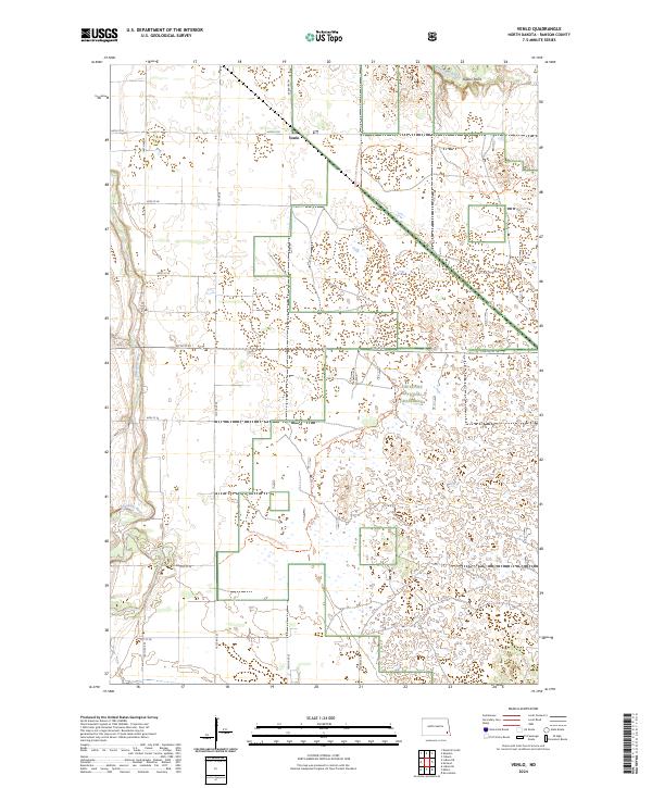 Venlo, ND — USGS 7.5-minute topo (2024)