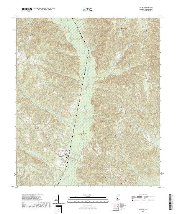 Whatley, AL — USGS 7.5-minute topo (2024)