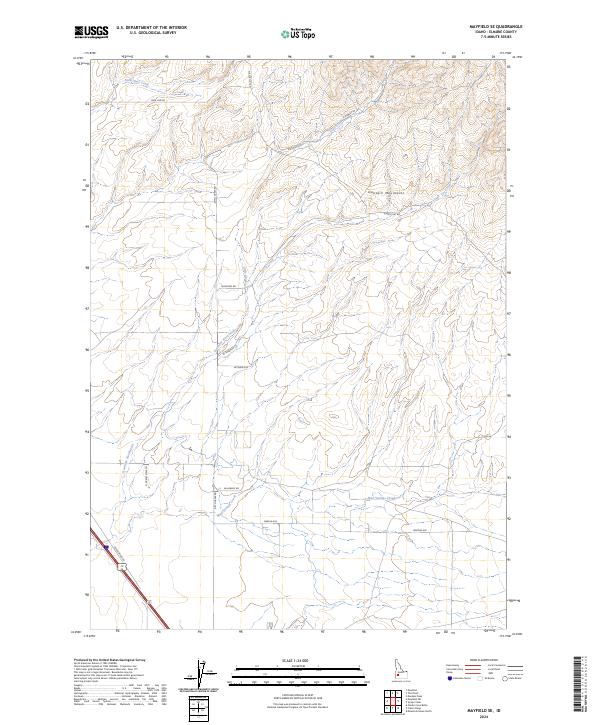 Mayfield SE, ID — USGS 7.5-minute topo (2024)