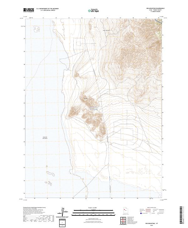 Wig Mountain, UT — USGS 7.5-minute topo (2023)