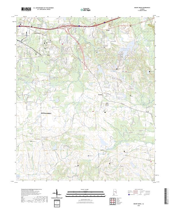 Mount Meigs, AL — USGS 7.5-minute topo (2024)