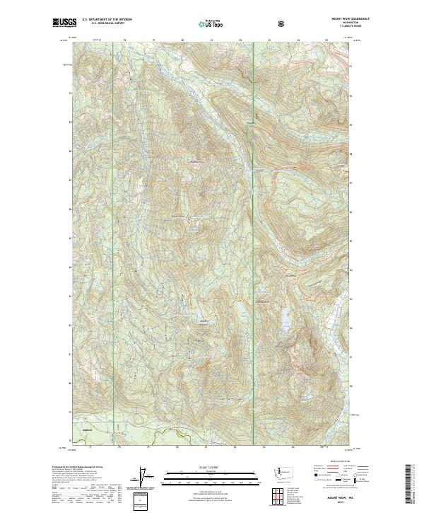 Mount Wow, WA — USGS 7.5-minute topo (2023)