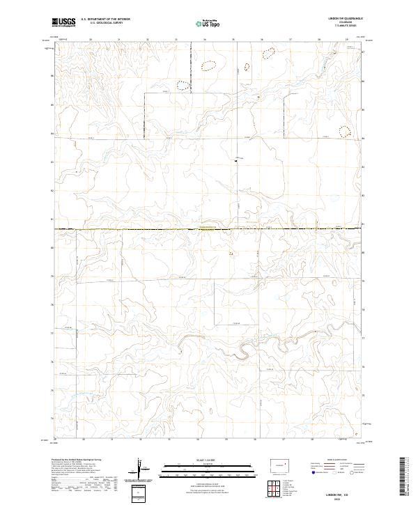 Lindon SW, CO — USGS 7.5-minute topo (2022)