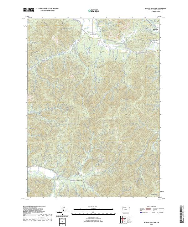 Murphy Mountain, OR — USGS 7.5-minute topo (2024)