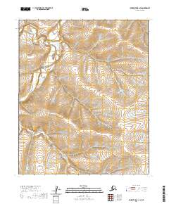 Lookout Ridge C-3 SE, AK — USGS 7.5-minute topo (2020)