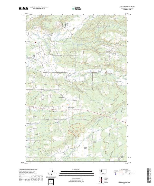 Jackson Prairie, WA — USGS 7.5-minute topo (2023)