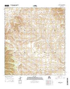 Ophir B-6 NE, AK — USGS 7.5-minute topo (2014)